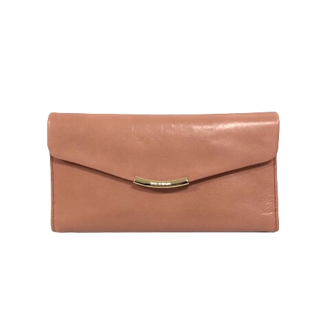 コムサデモード Comme Ca Du Mode 長財布 三つ折り ロゴ ピンク 金 ゴールド レディース 0 ベクトルパーク