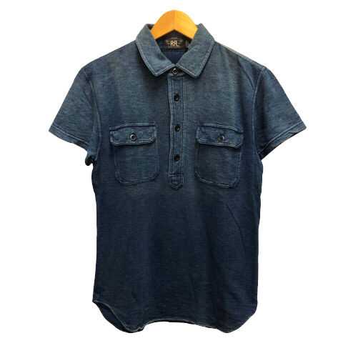 未使用品 ダブルアールエル RRL ポロシャツ カジュアルシャツ プル 