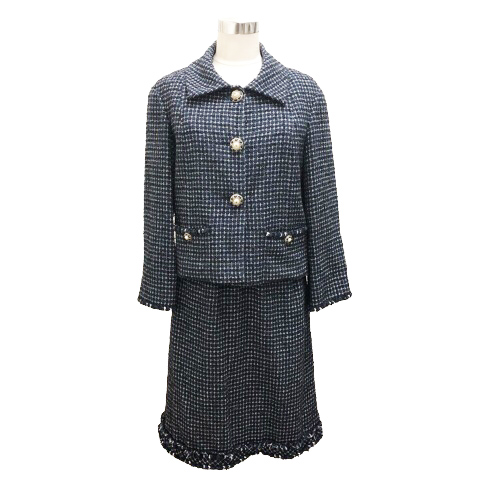 シャネル CHANEL スーツ セットアップ ジャケット ノースリーブ  