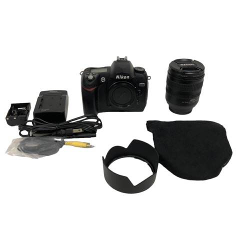 ニコン Nikon デジタルカメラ D70 kit レンズキット 黒 ブラック