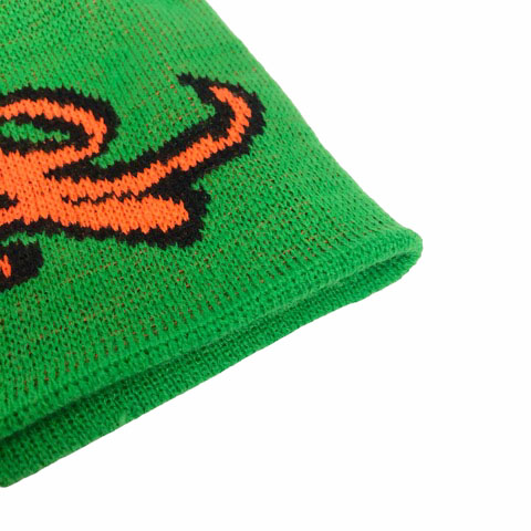 【新品未使用】Supreme シュプリーム クロシェビーニー グリーン　帽子 シュプリーム SUPREME ビーニー ニットキャップ 帽子 ロゴ 緑