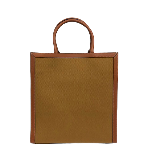 セリーヌ CELINE バーティカルカバ キャンバス&カーフスキン 28OT 