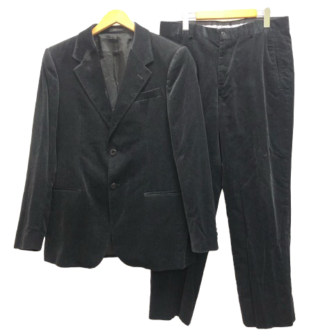 エンポリオアルマーニ EMPORIO ARMANI スーツ セットアップ ベロア 
