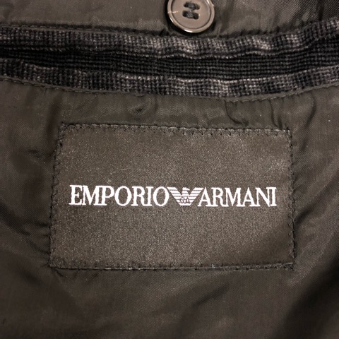 エンポリオアルマーニ EMPORIO ARMANI スーツ セットアップ ベロア