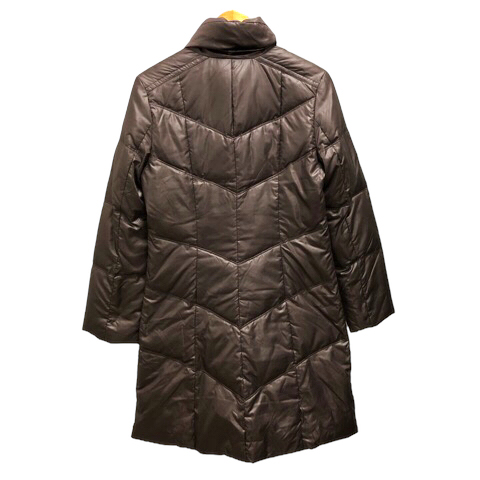 ブラーミン BRAHMIN ダウンコート ブルゾン フェザー混 Aライン ロング  