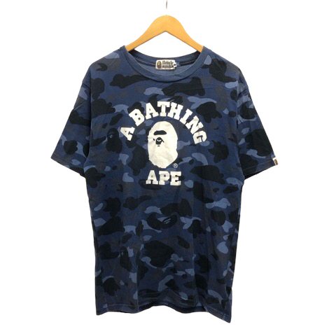 アベイシングエイプ A BATHING APE Tシャツ カットソー 半袖 クルー 