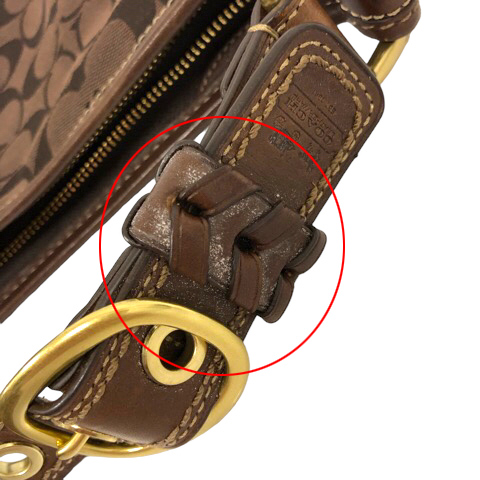 コーチ COACH FO726-11430 ハンドバッグ ショルダーバッグ キャンバス 