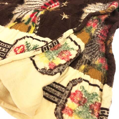 kapital ストール　マフラー KAPITAL - 縮絨ウール コプトスカルマフラー - BLUE NEON