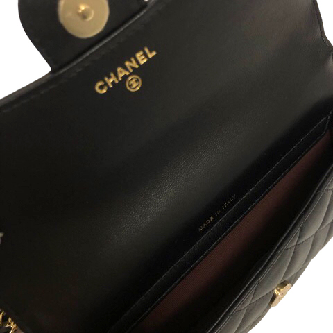 シャネル CHANEL マトラッセ ミニチェーンショルダー 長財布
