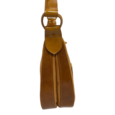 ロンシャン LONGCHAMP ハンドバッグ ショルダーバッグ スエード  