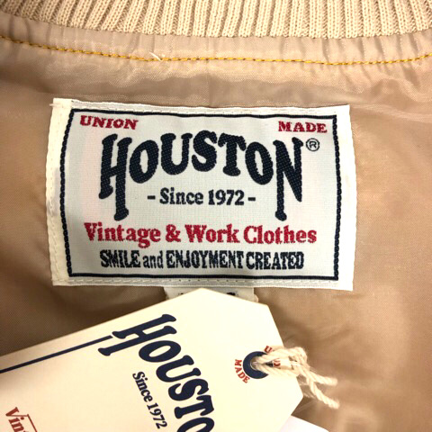 未使用品 ヒューストン HOUSTON レーヨンアワードジャケット