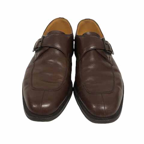 バーバリー BURBERRY モンクストラップビジネスシューズ25.5cm