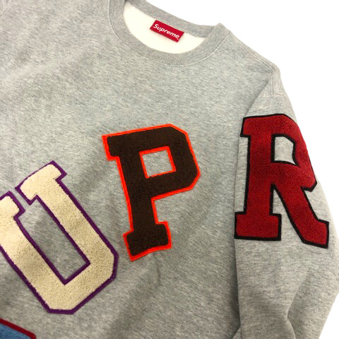 シュプリーム SUPREME 20FW Big Arc Crewneck Heather トレーナー  