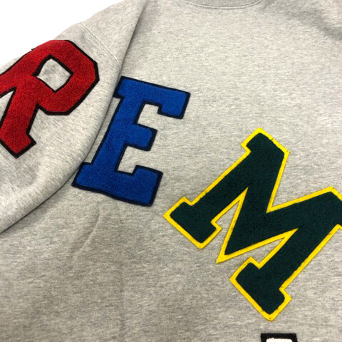シュプリーム SUPREME 20FW Big Arc Crewneck Heather トレーナー  
