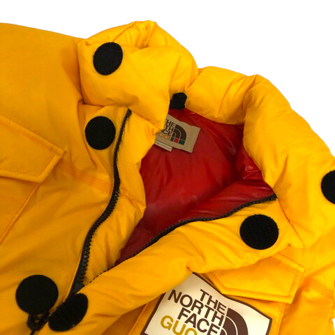 未使用品 グッチ GUCCI ×THE NORTH FACE 663761 キャット ダウン
