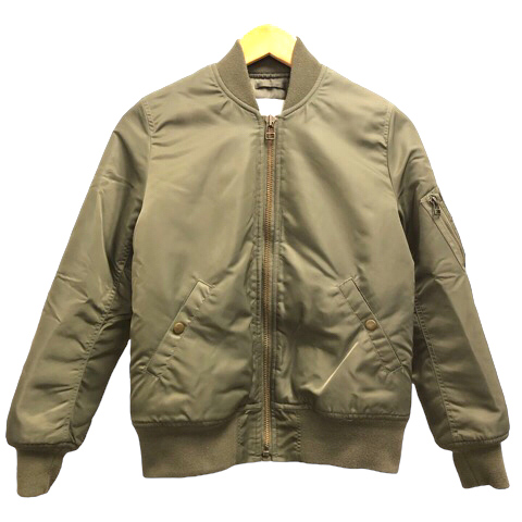 エルフォーブル ELFORBR ジャケット ブルゾン MA-1 ミリタリー 長袖 