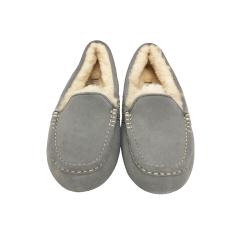 UGG モカシン グレー ugg モカシン アンスレー ライトグレー