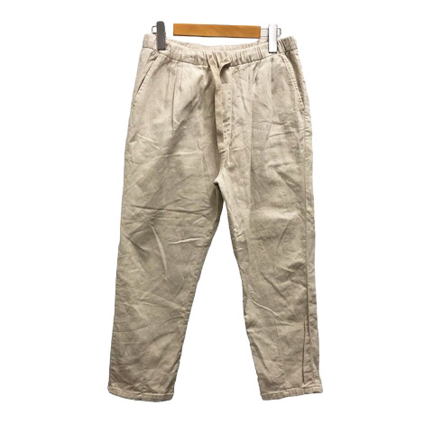 ZARA リラックスパンツ ZARA】38！○#ストライプ柄リラックスフィット