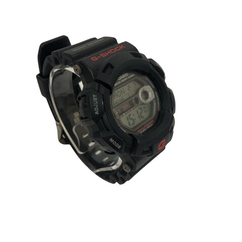 CASIO G-SHOCK ガルフマンデジタル腕時計 ブラック G-SHOCK Gショック ジーショック マスターオブG GULFMAN