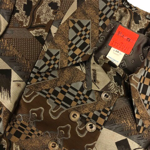 【USED】バザールクリスチャンラクロワBAZaR de CHRISTIAN LACROIXのゴージャスなジャケット（サイズ38） クリスチャンラクロワ バザールの通販