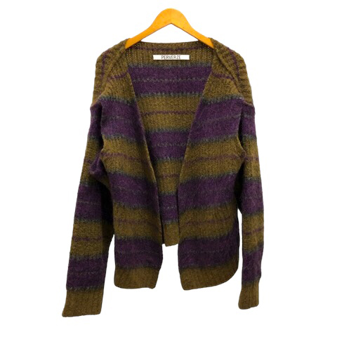 パーバーズperverze ニット カーキ - 長袖 