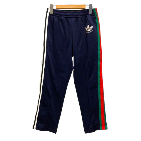 未使用品 グッチ GUCCI ×adidas 692113 XJEKX トラックパンツ ボトムス 