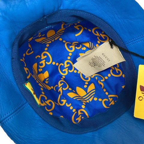 未使用品 グッチ GUCCI ×adidas ハット バケットハット 724629 未使用品 グッチ GUCCI ×adidas ハット バケットハット 724629