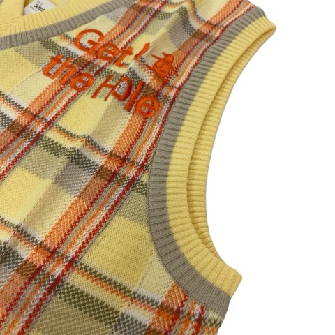 BURBERRY GOLF オレンジ 落ち Lサイズ ベスト