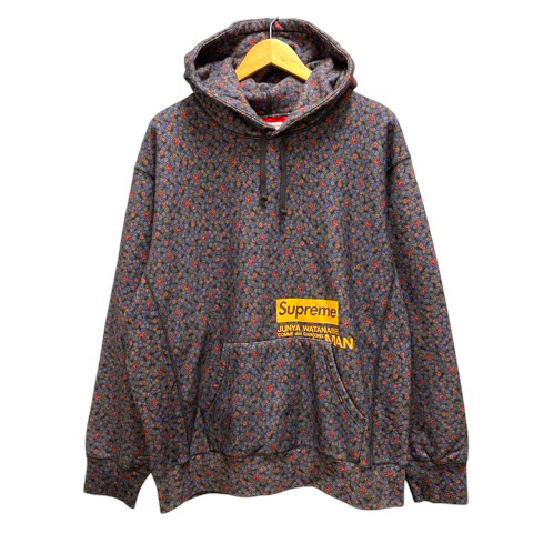 Supreme JUNYA WATANABE 花柄パーカー Lサイズ Supreme JUNYA WATANABE CDG MAN Hooded Sweatshirt ギャルソン
