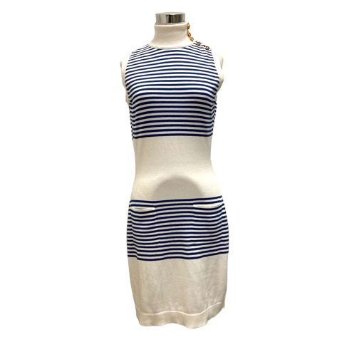 シャネル CHANEL ヴィンテージ ニットワンピース タートルネック  