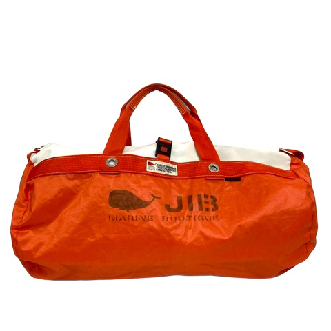 JIB MARINE BOUTIQUE ボストンバッグ　2way ジブ JIB ボストンバッグ ダッフルバッグ 2way ロゴ プリント