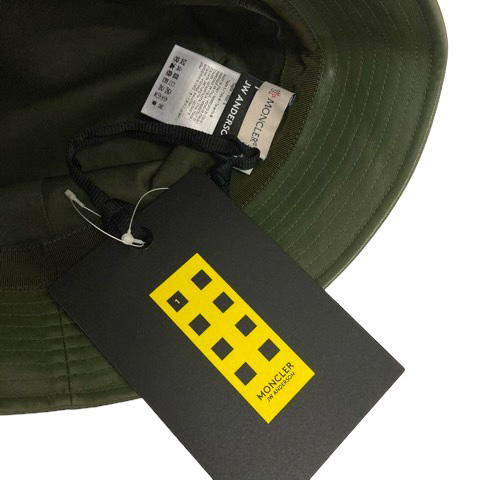 モンクレール × JW ANDERSON 23SS BUCKET ハット L 緑