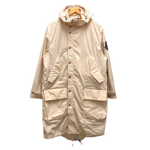 【中古】未使用品 モンクレール MONCLER 22SS ELIAS GIUBBOTTO コート ブルゾン フード ナイロン ライナー付き ロゴ 1 ピンク メンズ 未使用品 モンクレール MONCLER 22SS ELIAS GIUBBOTTO コート ブルゾン
