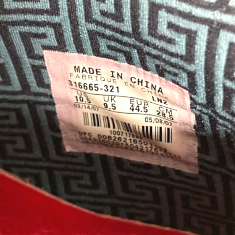 ナイキ NIKE スニーカー 316665-321 AIR FORCE 1 MID SUPREME 07