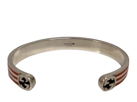 グッチ GUCCI ×アディダス adidas バングル カフブレスレット Cuff 
