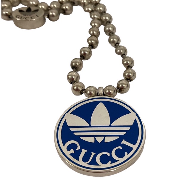 グッチ GUCCI ×アディダス adidas ペンダント ネックレス Ag925 