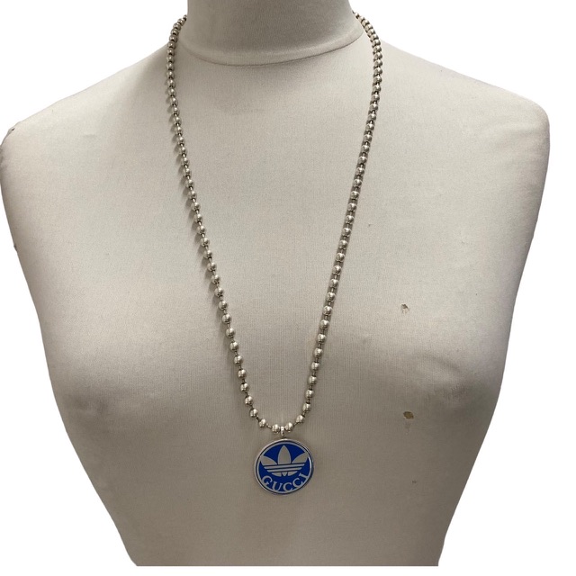 グッチ GUCCI ×アディダス adidas ペンダント ネックレス Ag925