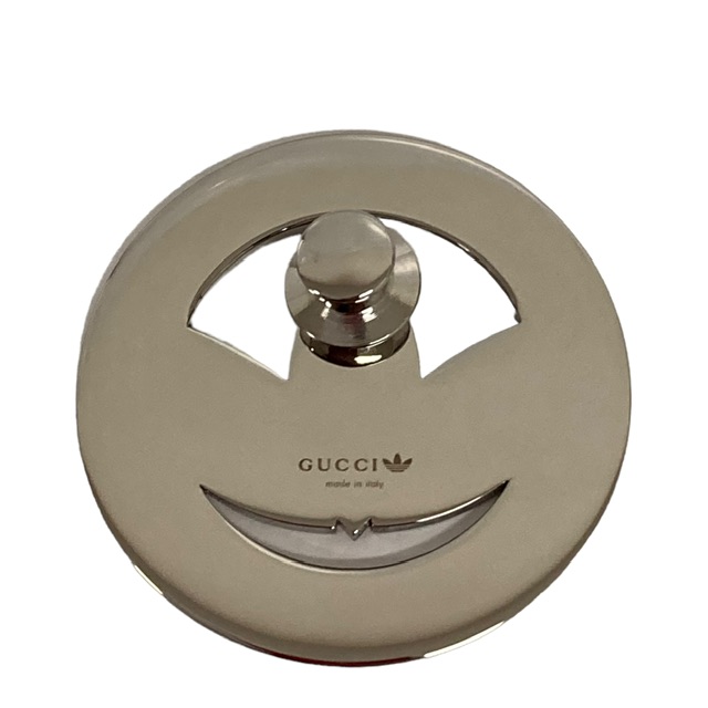 未使用品 グッチ GUCCI ×アディダス adidas ブローチ ピンバッジ  