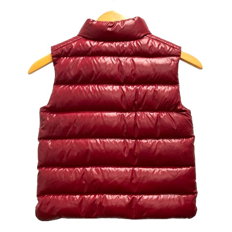 モンクレール MONCLER ダウンベスト アウター フェザー混 ナイロン  