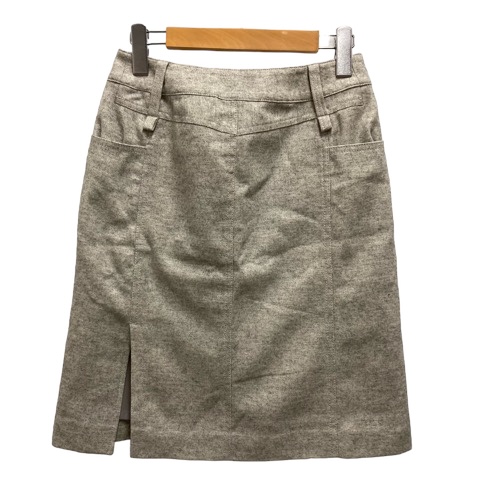 FOXEY フォクシー ミニ丈 スカート タイトスカート ボトムス ウール FOXEY BOUTIQUE/フォクシー】カシミヤ×ウール ポケット付き 台形