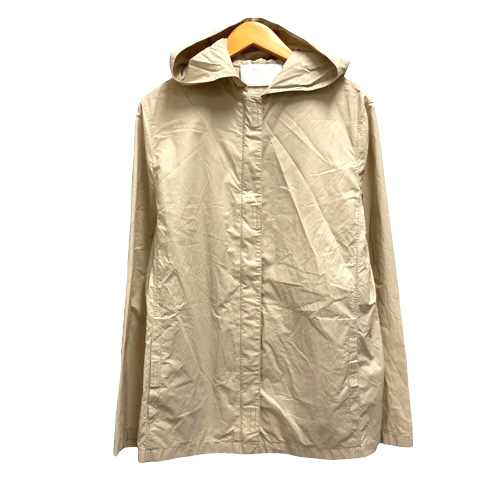 PRADAベージュジップアップナイロンジャケット