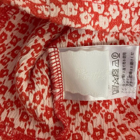 RosyMonster ロージーモンスター　カットソー ロージーモンスター ロゴドットエンブロイダリーチュール