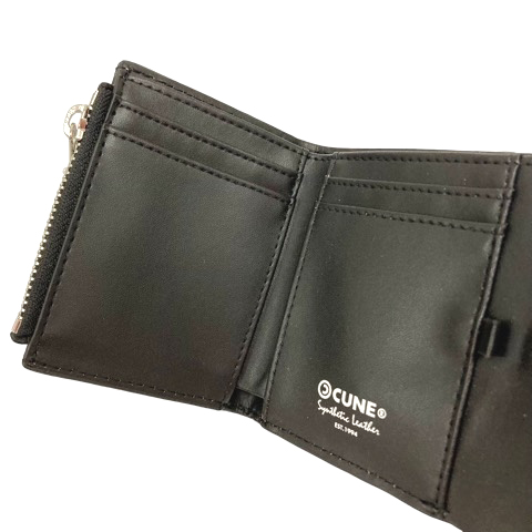 未使用品 キューン CUNE 財布 三つ折り ワンポイント ウサギ