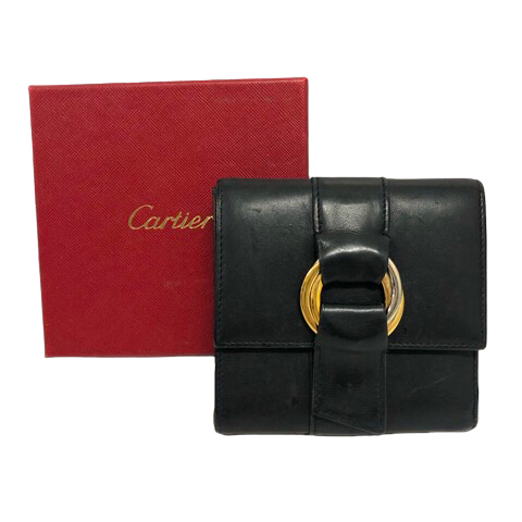 カルティエ Cartier L3000665 トリニティ レザー 財布