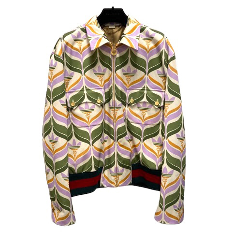 未使用品 グッチ GUCCI ×アディダス adidas 691425 ブルゾン