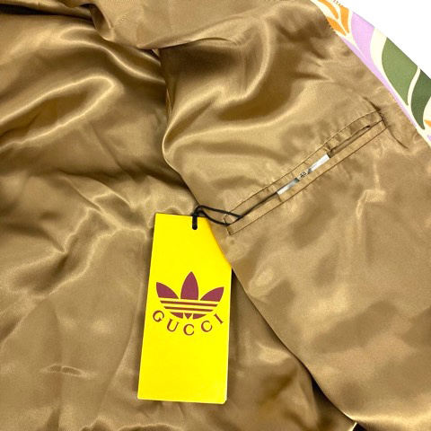 未使用品 グッチ GUCCI ×アディダス adidas 691425 ブルゾン