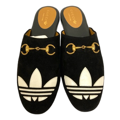 未使用品 グッチ GUCCI ×アディダス adidas 702211 サンダル