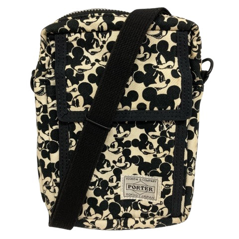 PORTER　BEAMS　Disneyコラボバッグ　ウエストバッグ ポーター PORTER BEAMS×DISNEY ショルダーバッグ チョークバッグ