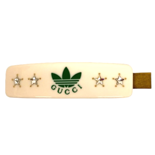 未使用品 グッチ GUCCI ×アディダス adidas バレッタ ヘア