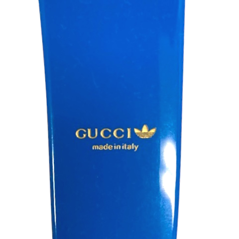 GUCCI カチューシャ ヘアバンド ブルー ネイビー 保存袋 未使用品 グッチ GUCCI ×アディダス adidas カチューシャ ヘア